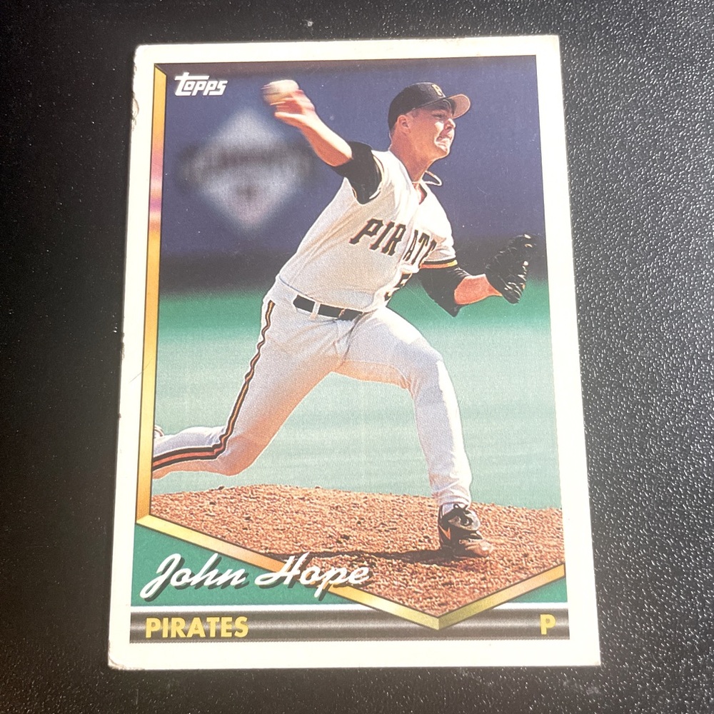 John Hope Baseball Card Topps